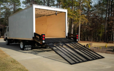 Experience safer hauling solutions for landscaping using a flatbed truck with a dovetail design across the USA