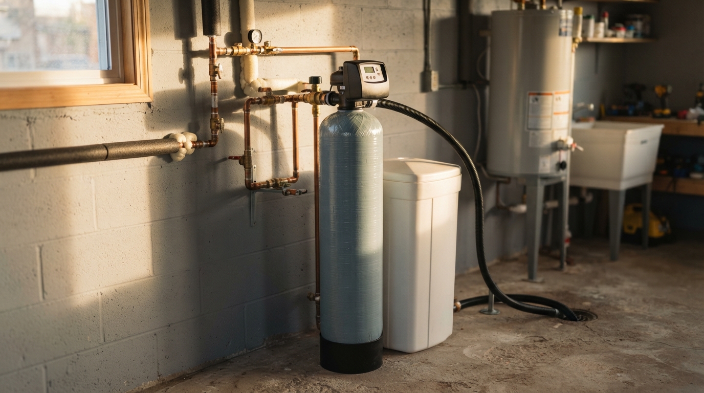1-Water Softner Installation